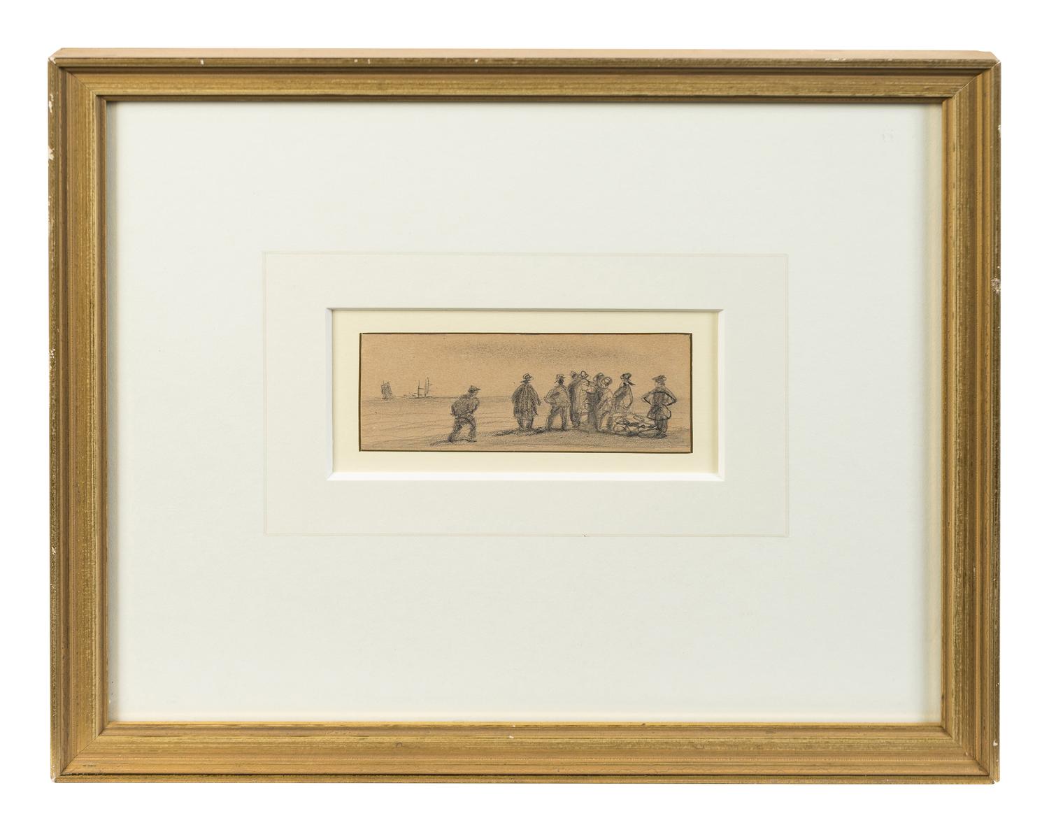 Fisherfolk on Hastings Beach and At Low Tide
