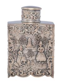 An American Silverplate Caddy