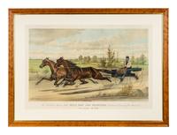 [HORSE RACING SCENES] -- CURRIER and IVES, publishers -- After John Cameron, France & Gates, or Scott Leighton