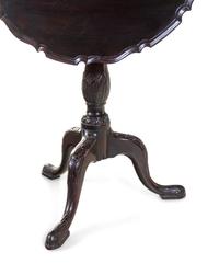 A George II Mahogany Tilt-Top Tea Table