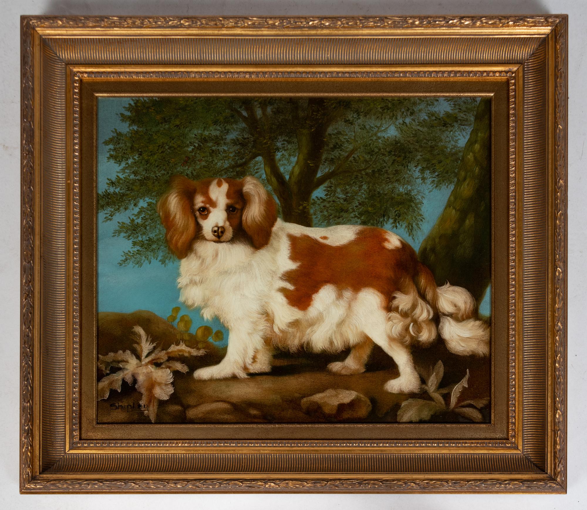 A Group of Twelve Dog Paintings