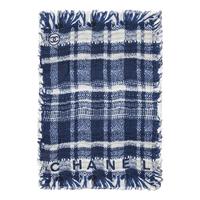 Chanel, Tweed-Print Silk Shawl
