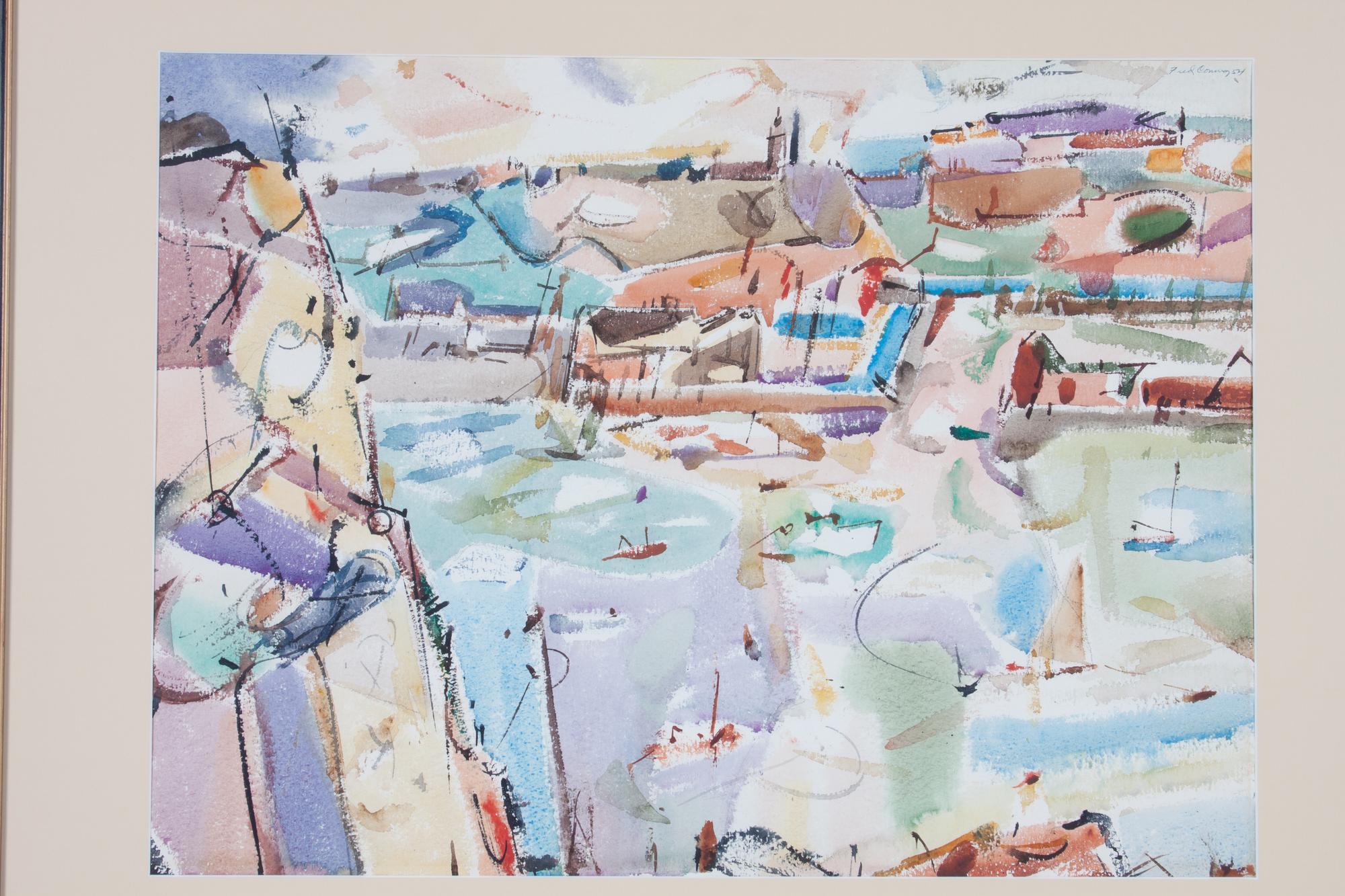 Harbor Scene, 1954