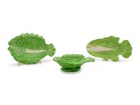 Three Dodie Thayer Lettuceware Fish Platters