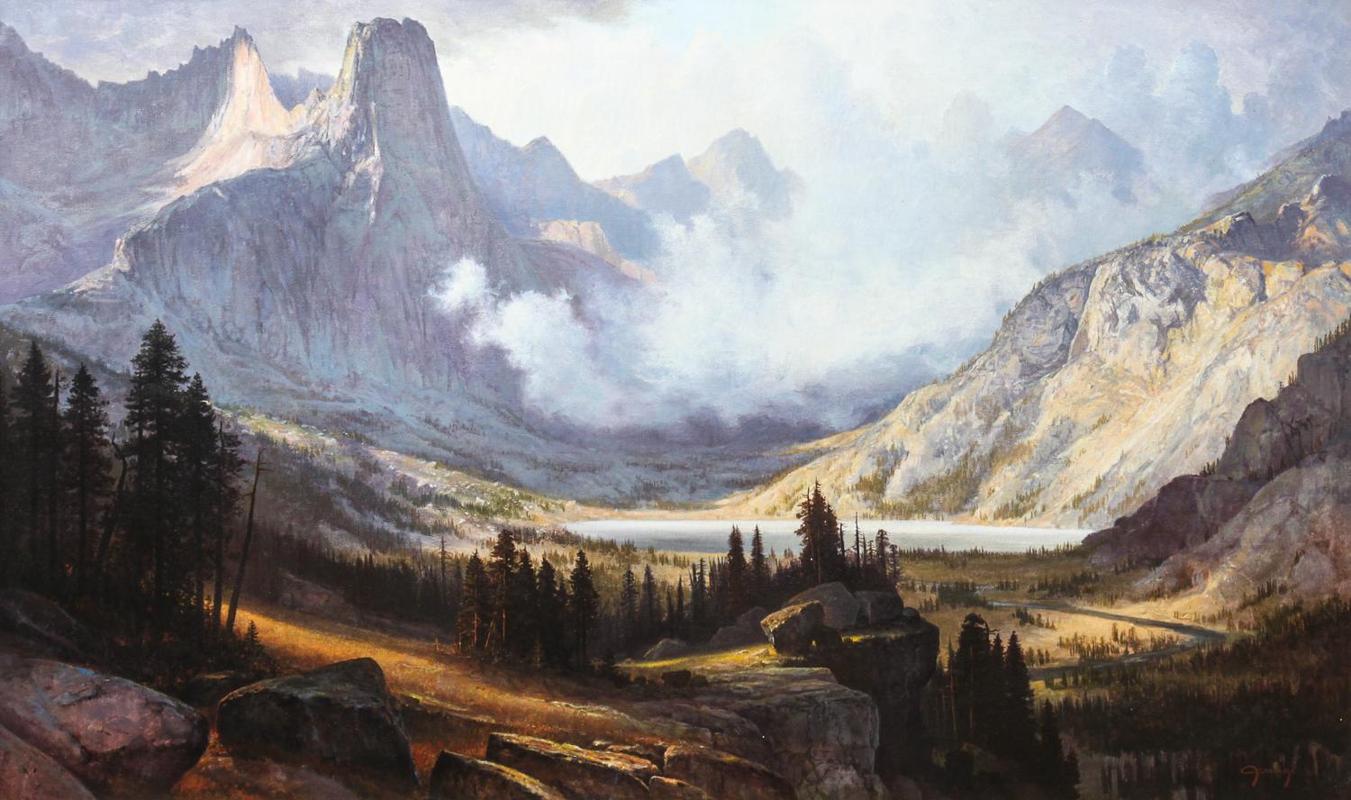 William Jennings, (American, b. 1952), Circ of Towers