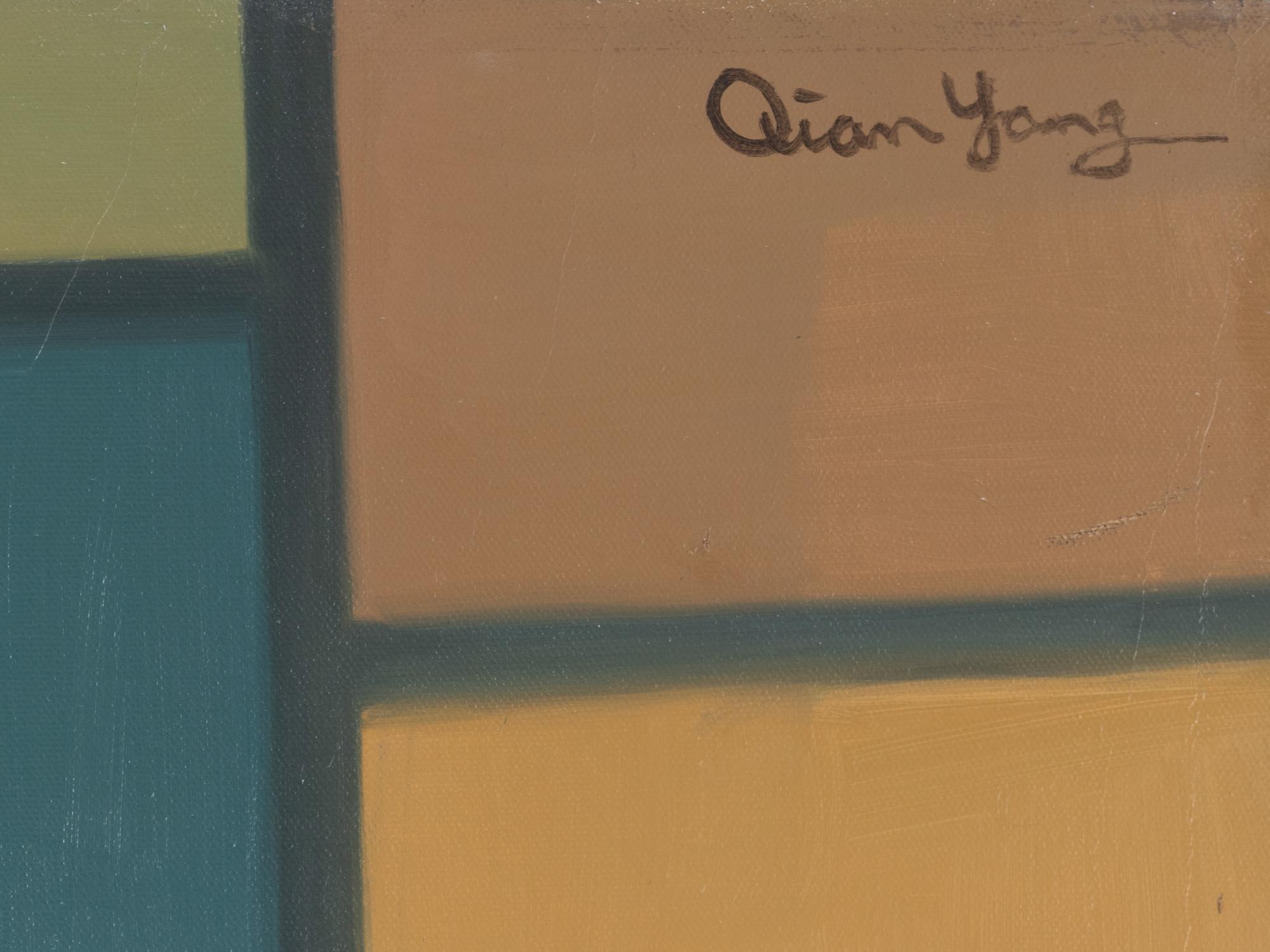 Figure with Projection of Mondrian