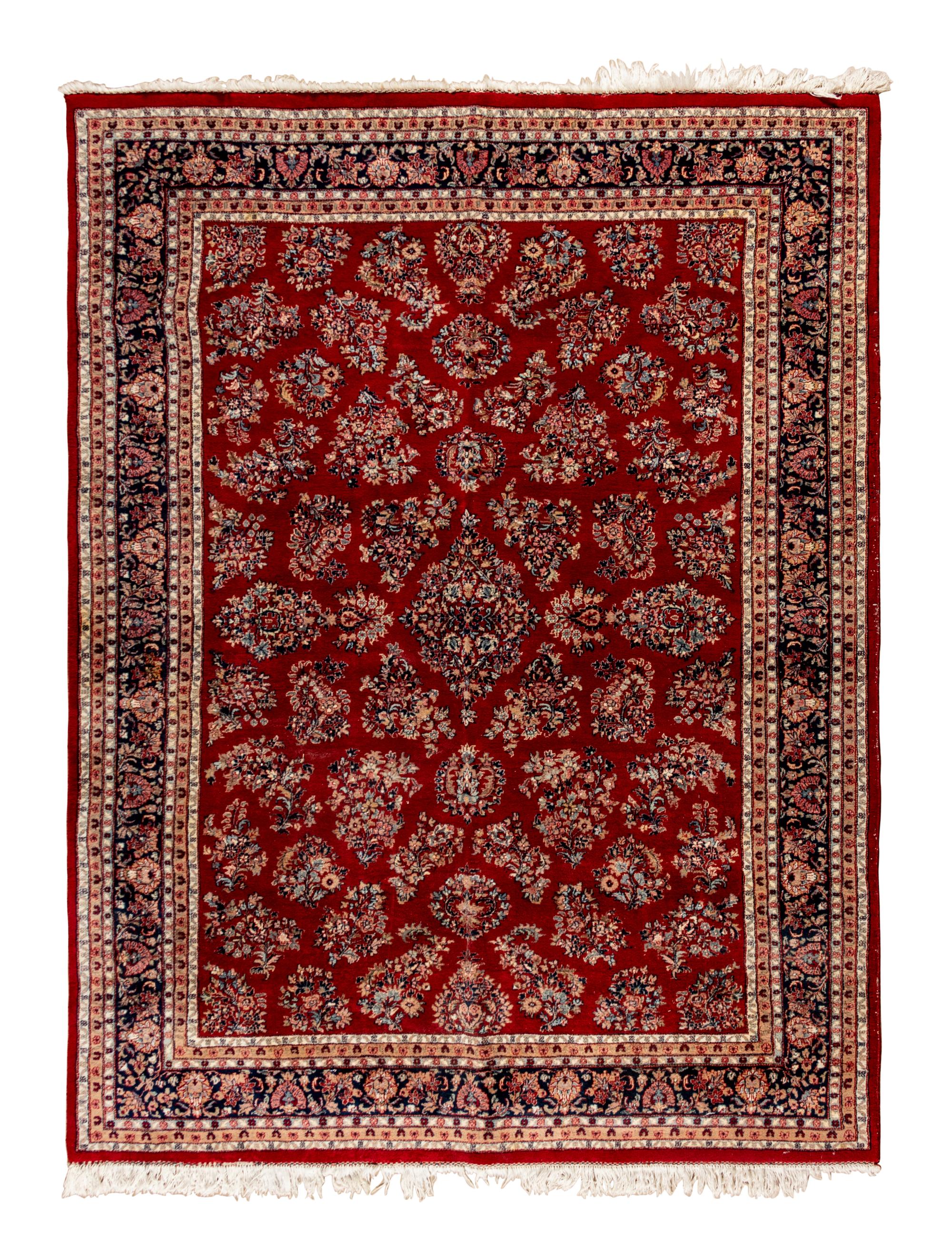 A Sarouk Wool Rug