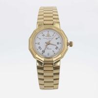 18K Yellow Gold Baume & Mercier Riviera Watch Model No. 83212.9