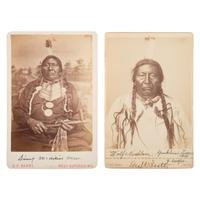 George W. Scott AND David F. Barry (American, 1854-1910) / (1854-1934) — Wolf Necklace, Yanktonai Sioux Chief