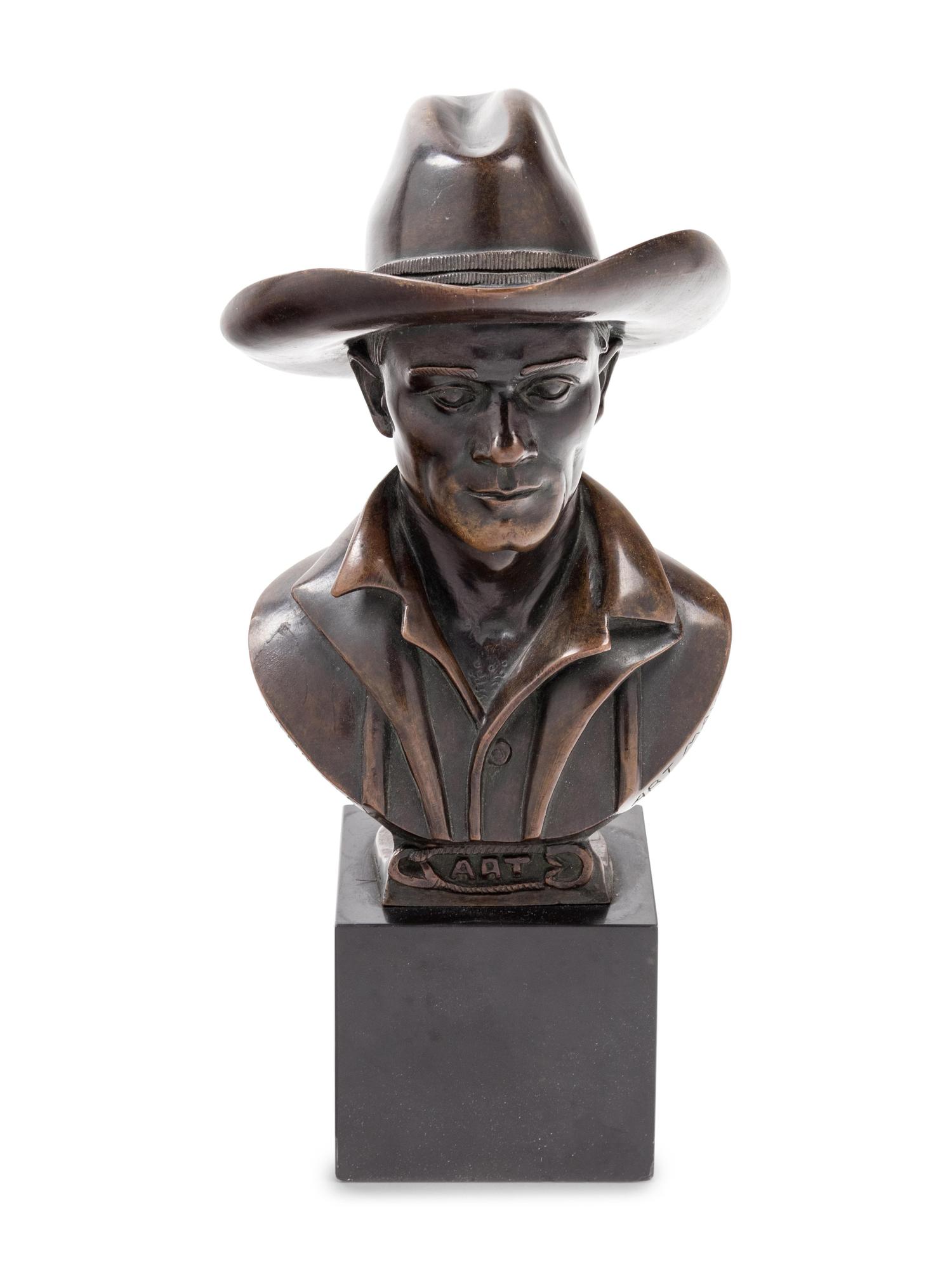 An American Bronze Bust