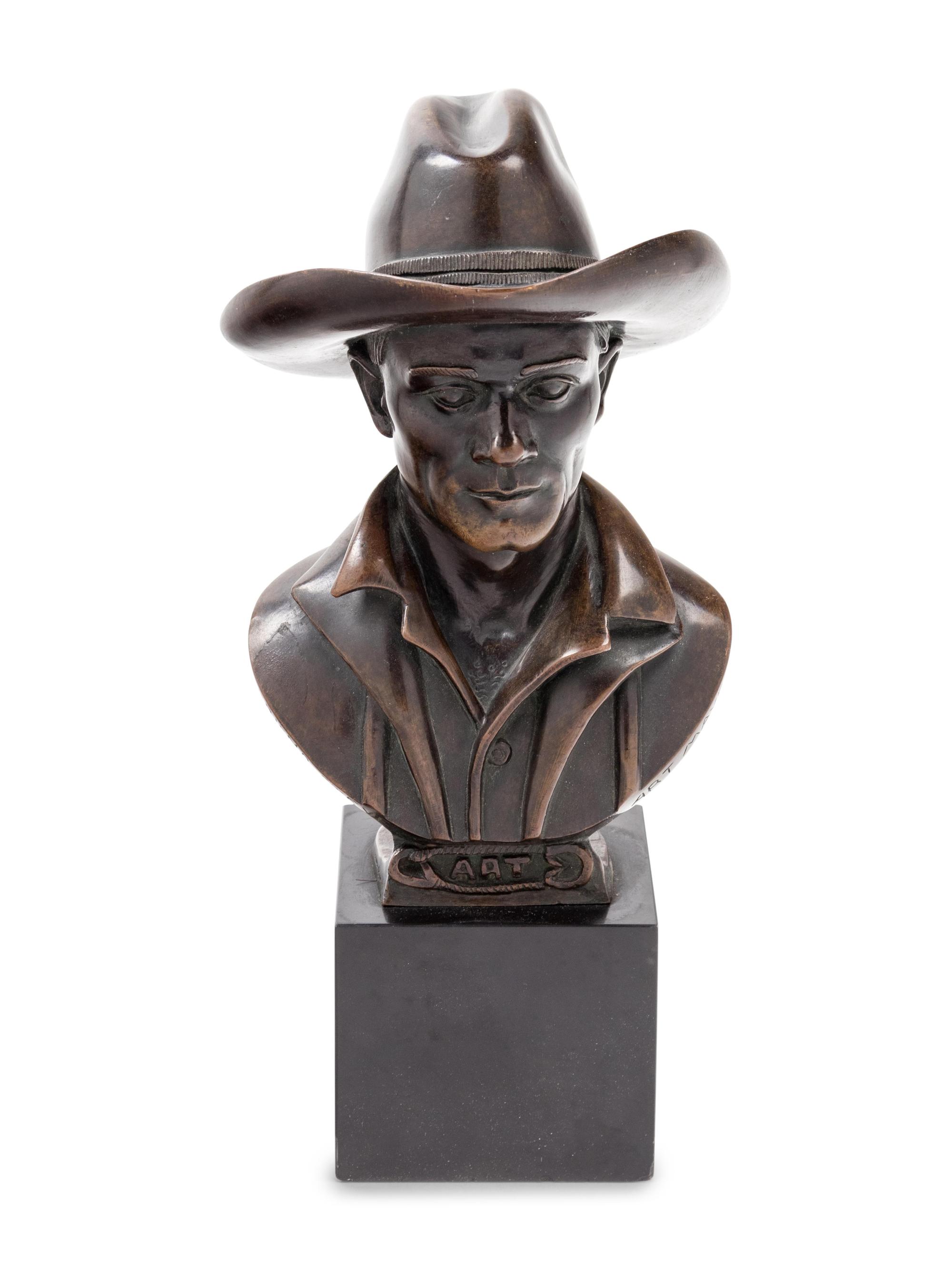 An American Bronze Bust