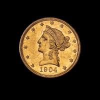 A United States 1904 Liberty Head $10 Gold Coin
