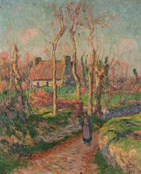 Chemin Creux en Bretagne, 1904