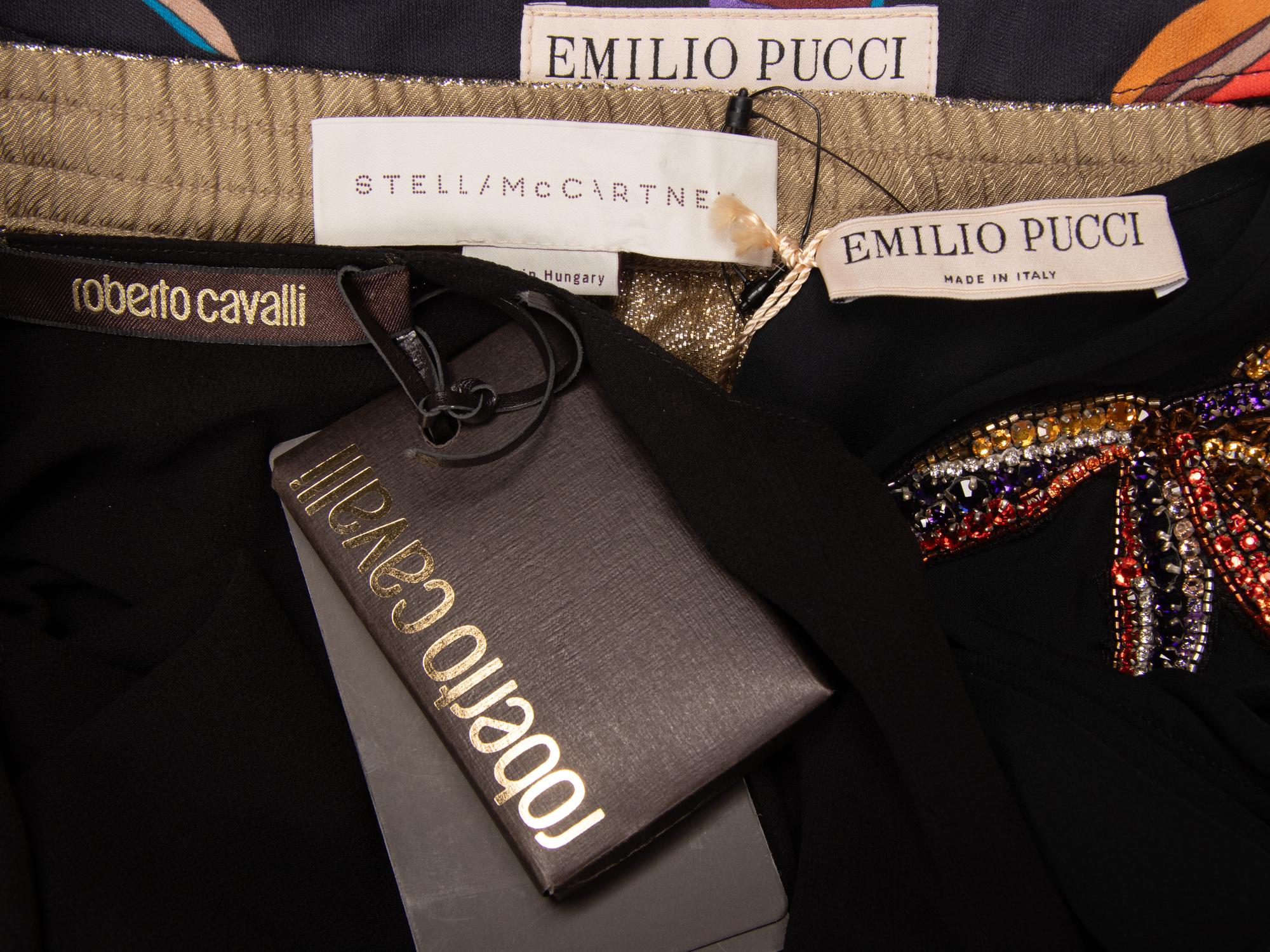 Two Designer Blouse & Pant Ensembles