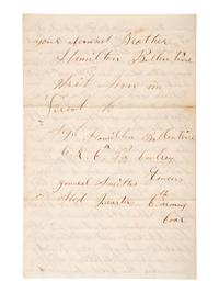 [CIVIL WAR]. Manuscript archive of Sergeant Hamilton Ballentine (1833-1920), Co. K, 6th Pennsylvania Cavalry, "Rush's Lancers," featuring battle content from key engagements and descriptions of "Sheridan's Raiders."
