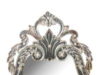A Venetian Etched Glass Mirror