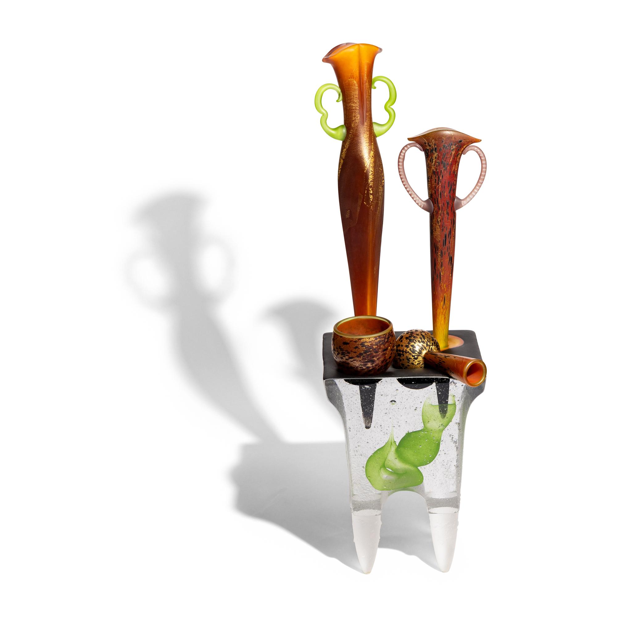 Glass sculpture, 2002