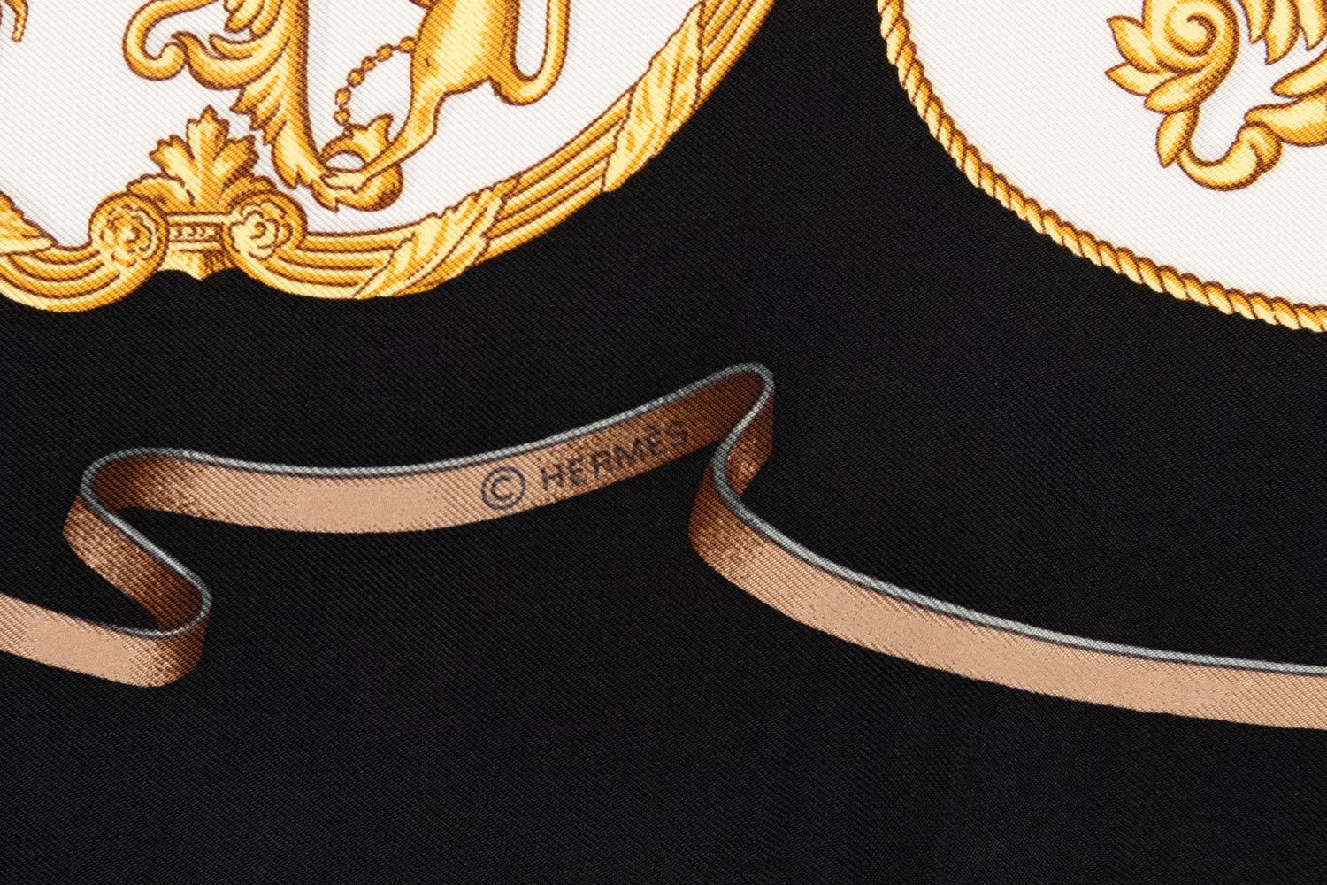 Three Hermès 90cm Silk Scarves