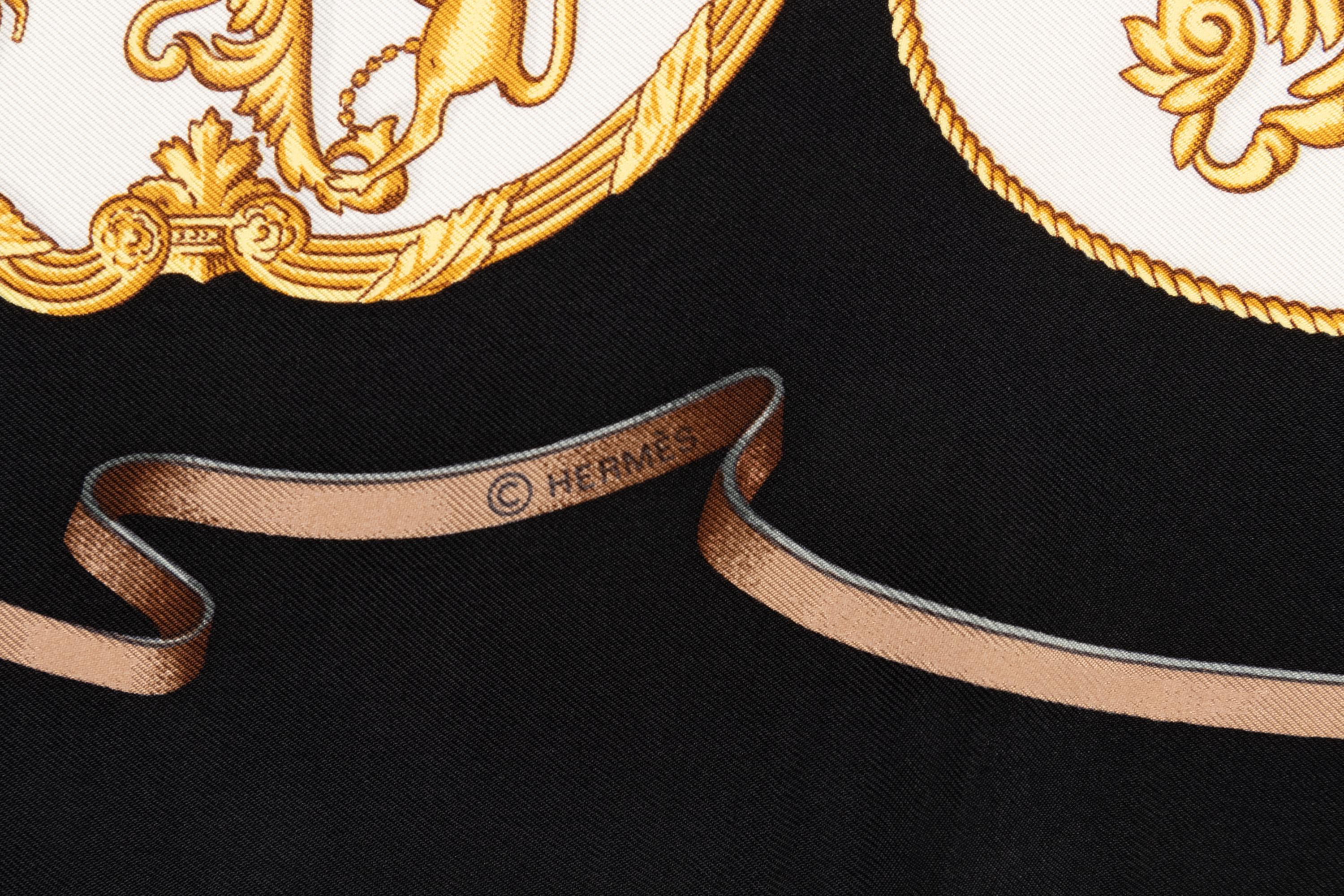 Three Hermès 90cm Silk Scarves