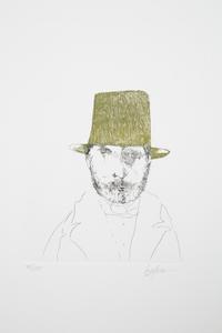 BASKIN, LEONARD. Laus pictorum. Northampton, 1969. Portfolio of 16 portraits of 19th century artists. Signed, limited.