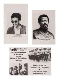 [BLACK PANTHER PARTY]. Newspapers, press photos, and original flyers related to protests and programs involving the Black Panther Party and its members.