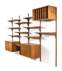 Poul Cadovius (Danish, 1911-2011), Cado, Denmark, 1960s, wall unit