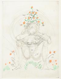 Petites Nus (from Apollonaire ) (a group of 7 prints from the portfolio of 8)