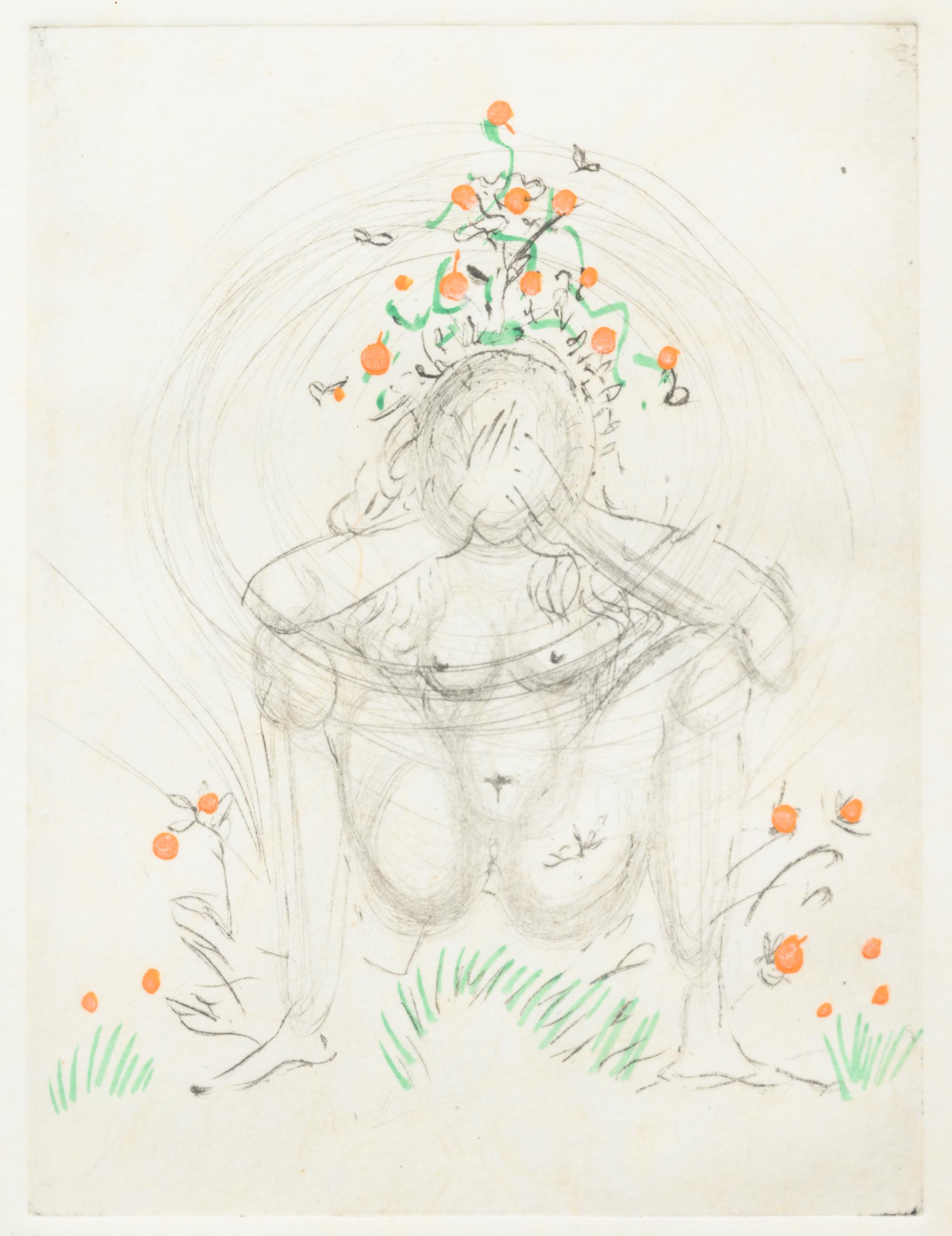 Petites Nus (from Apollonaire ) (a group of 7 prints from the portfolio of 8)