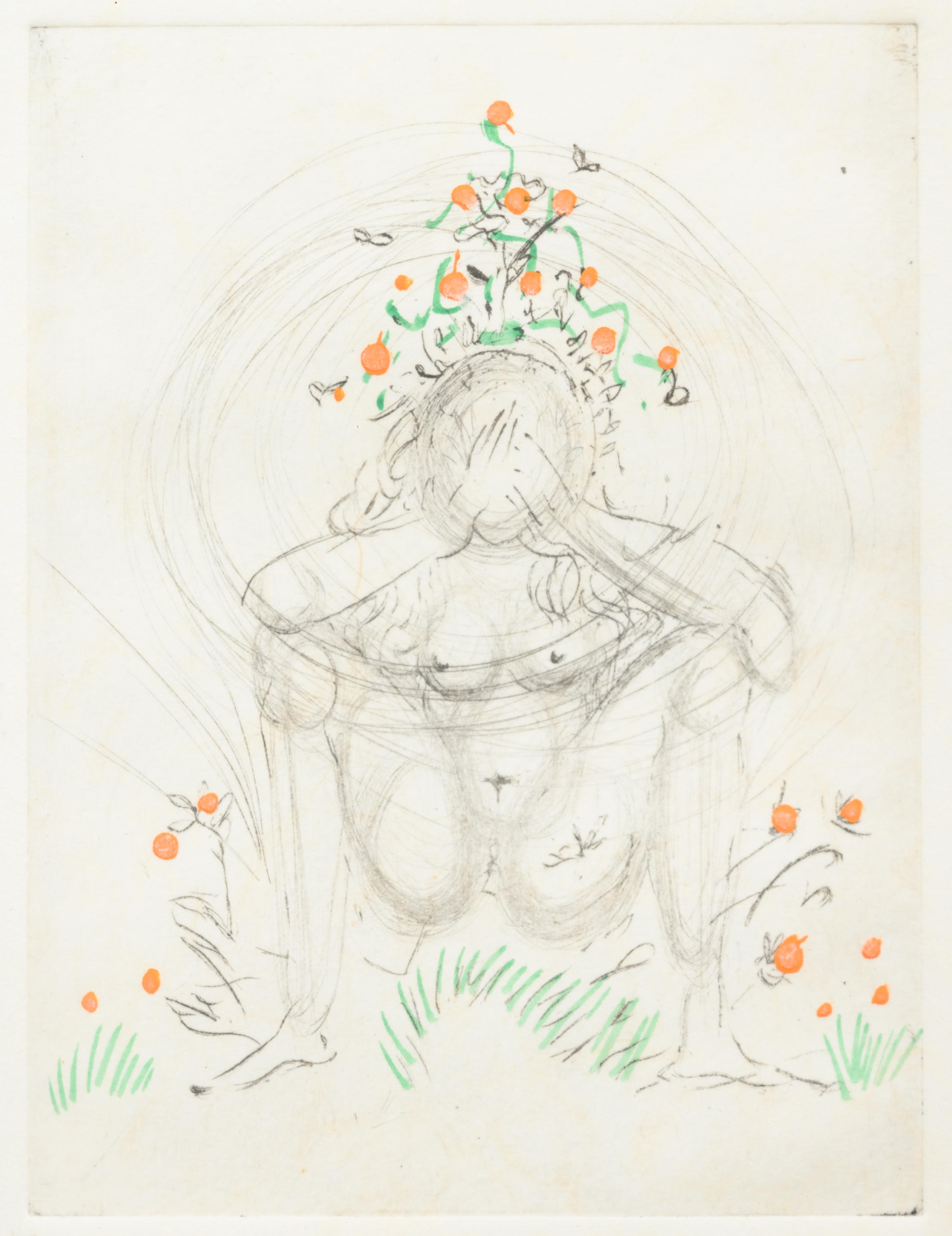 Petites Nus (from Apollonaire ) (a group of 7 prints from the portfolio of 8)