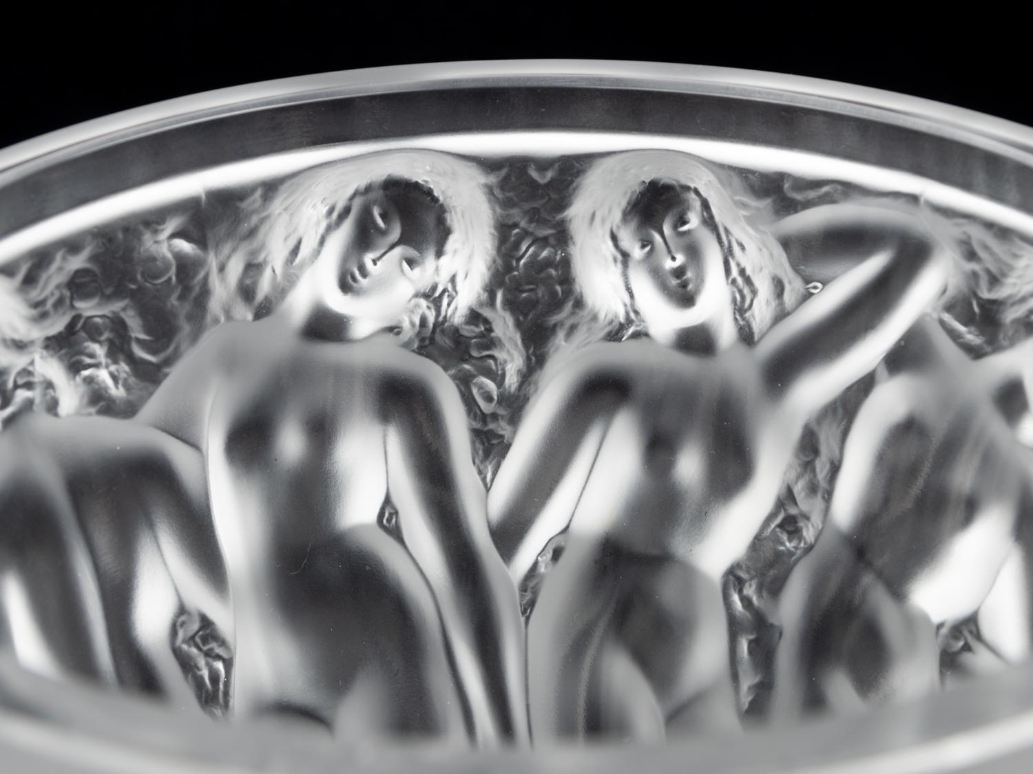 A Lalique Bacchantes Vase