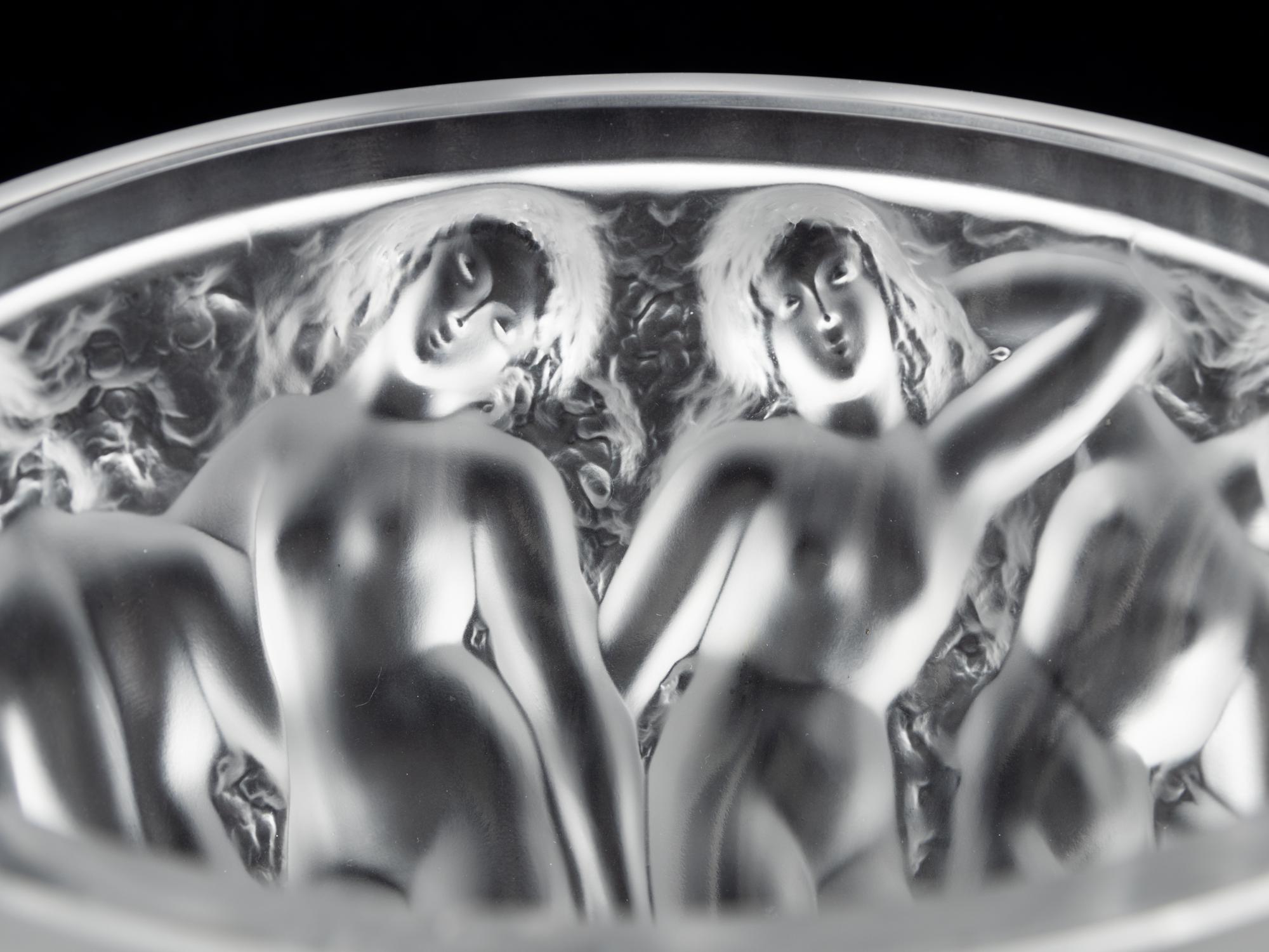 A Lalique Bacchantes Vase