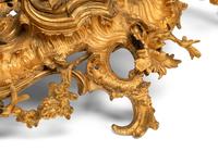 A Louis XV Style Gilt Bronze Inkwell