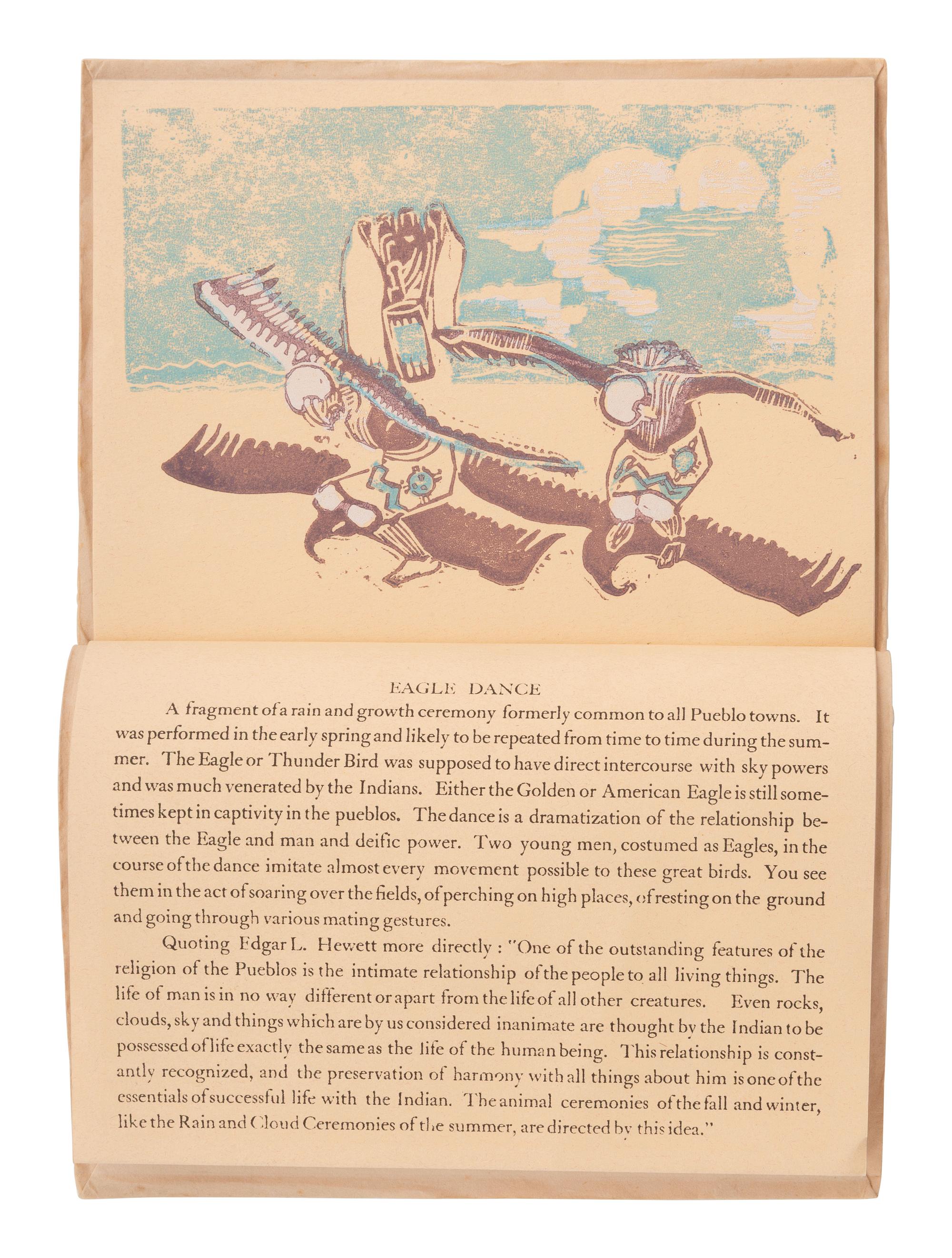 [NATIVE AMERICANS] S(tewart), D(orothy) N. Indian Ceremonial Dances in the Southwest.