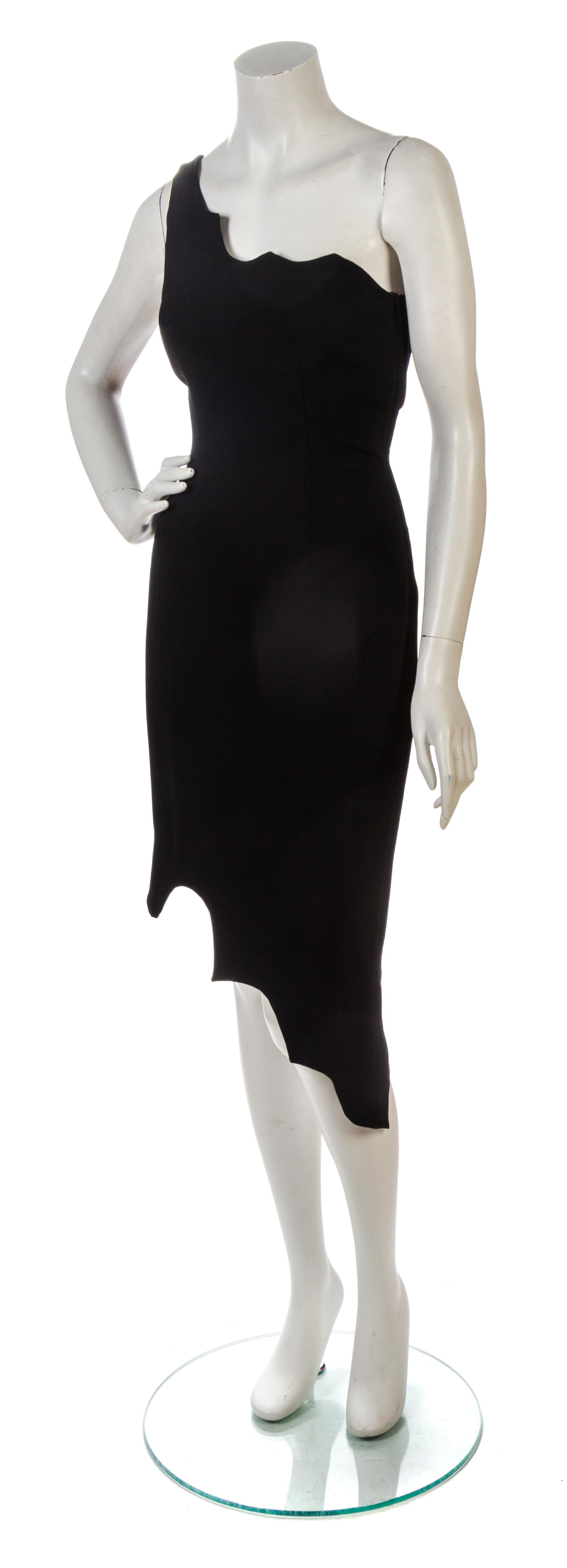 A Moschino Cheap and Chic Black Dress, Size 8.