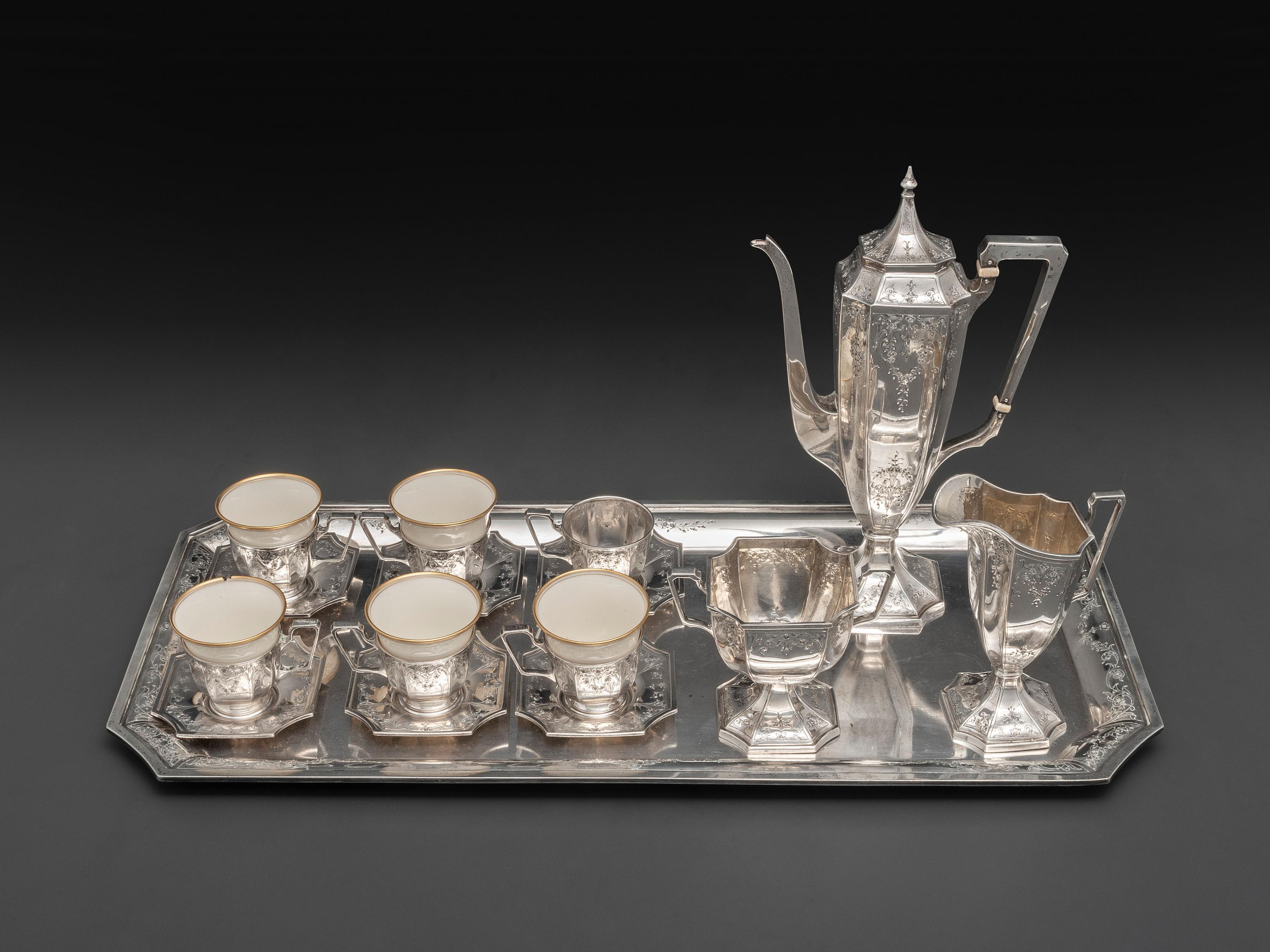 An American Silver Demitasse Service
