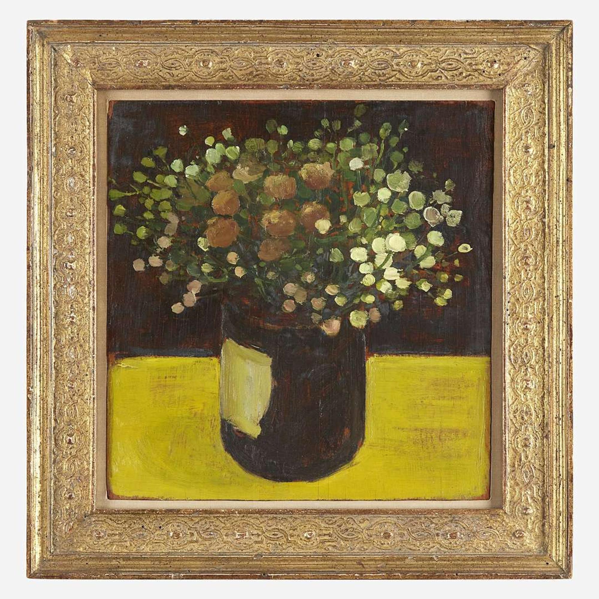 Albert York (American, 1928–2009) Jar of Wildflowers