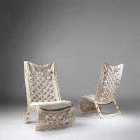 Pair of Lounge Chairs, c. 1976 Italy