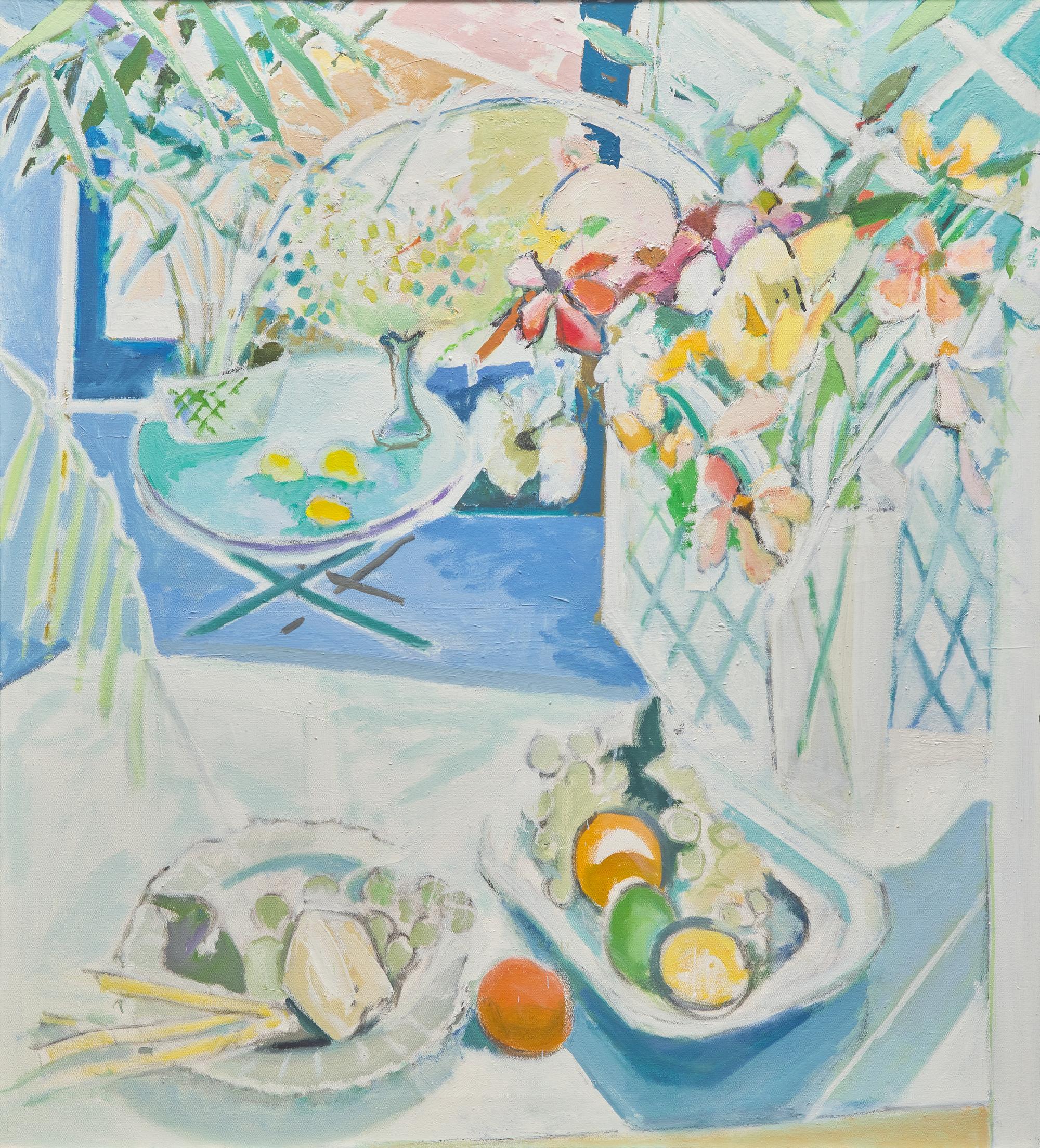 Still Life with Fruit and Flowers, 1989-91
