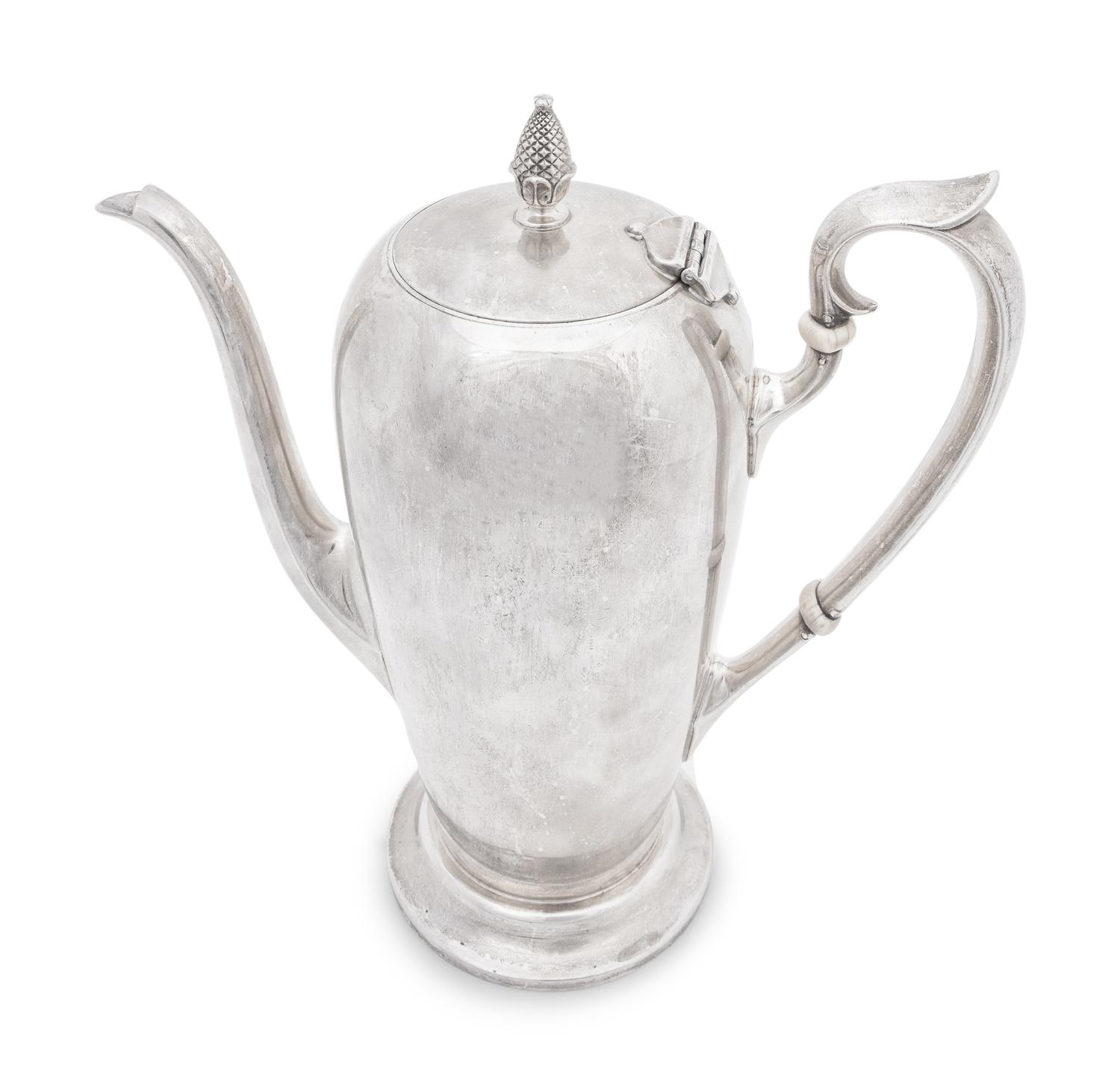 An American Silver Coffee Pot