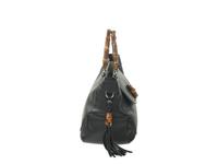 Gucci Black Tote with Bamboo Handle