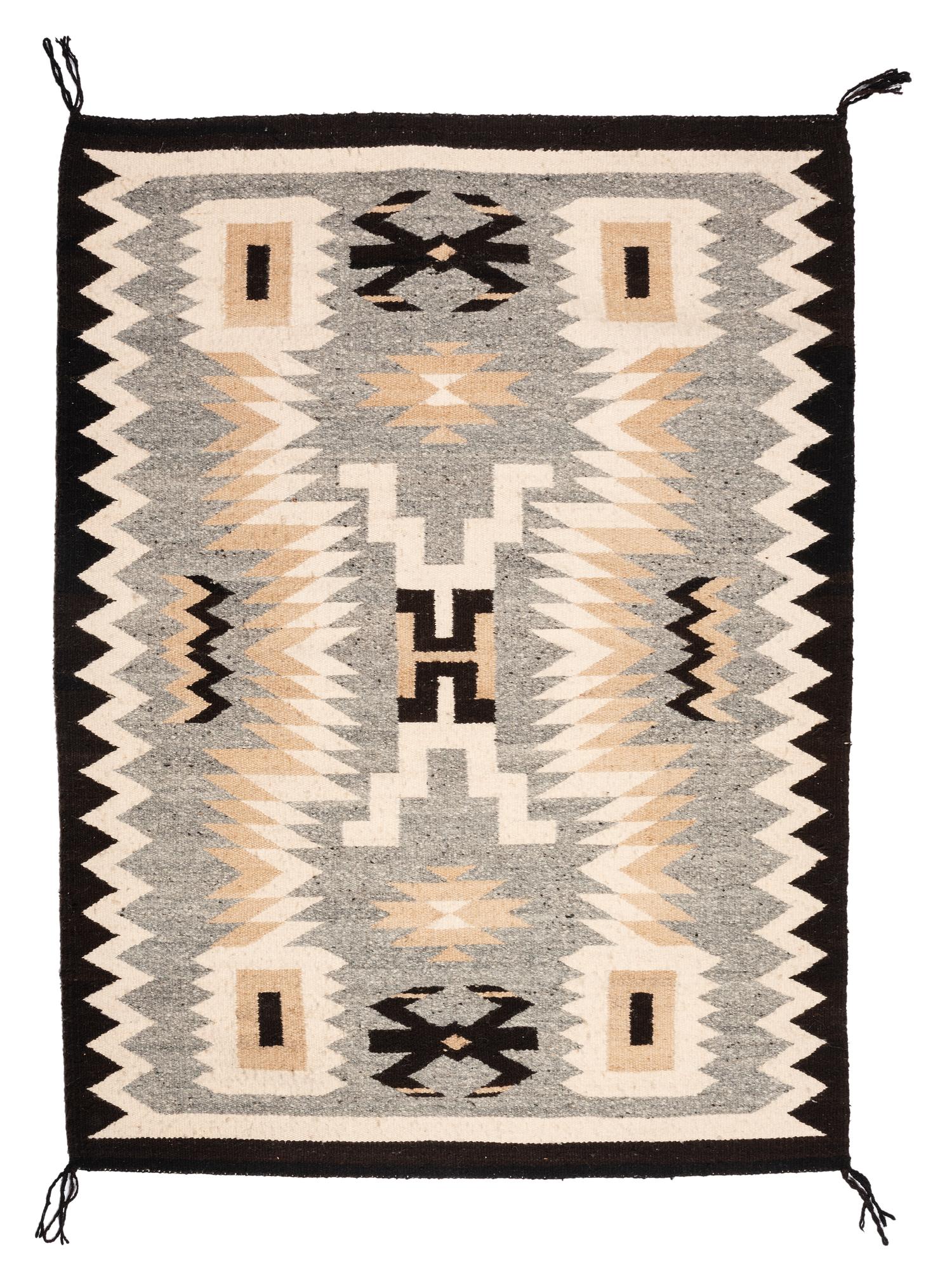 A Navajo Storm Pattern Weaving / Rug