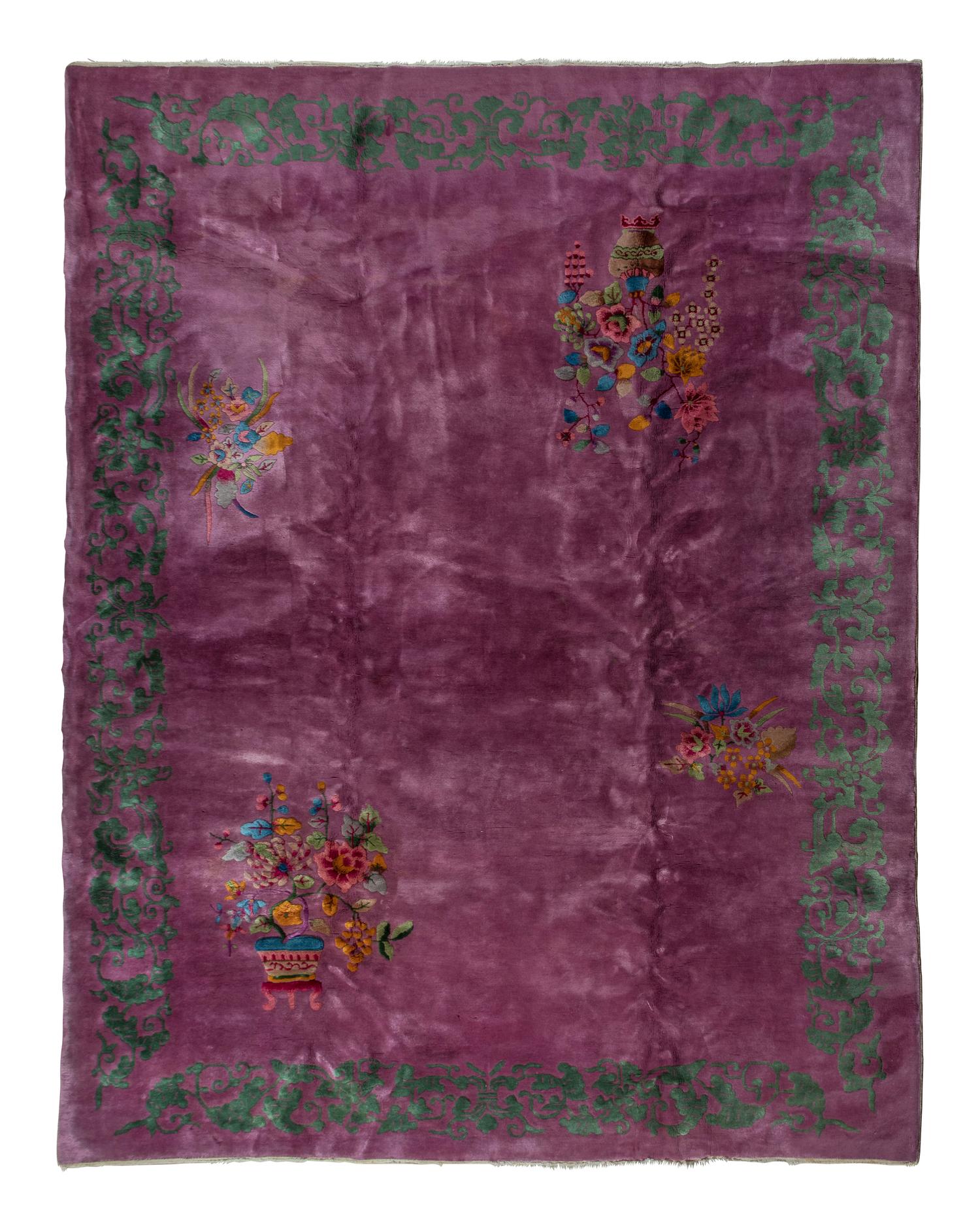 A Chinese Wool Rug