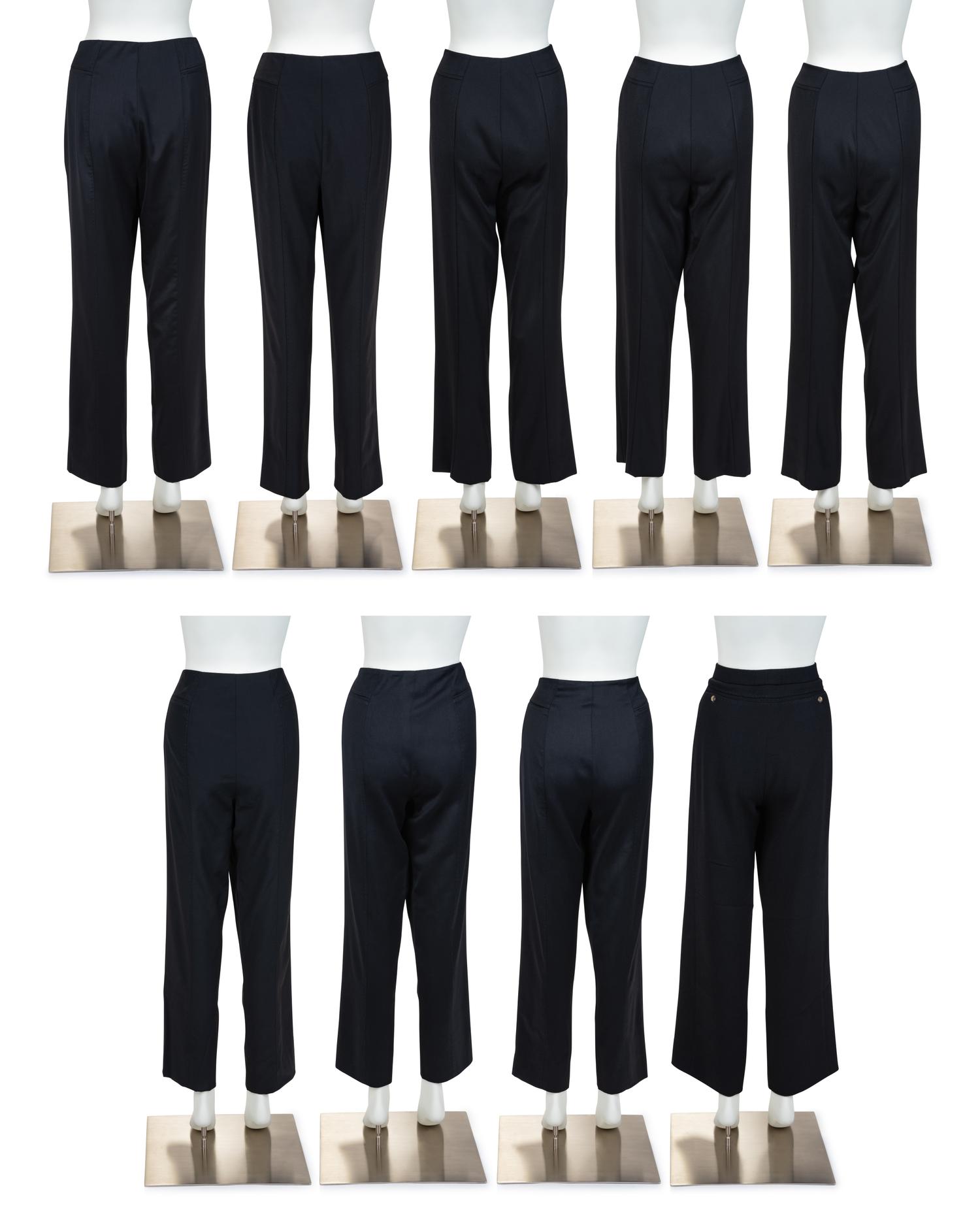 Nine Pairs of Ralph Rucci Pants, 2000-10s