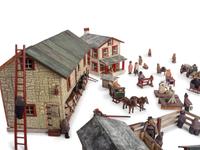 A German Farmhouse Toy Set