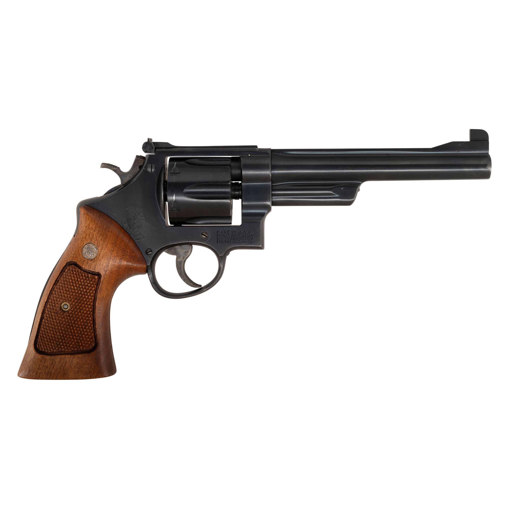 **Smith & Wesson Model 1950 Target (Pre Model 26) .45 ACP Revolver