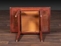 A Federal Red Painted Pine Diminutive Tavern Table