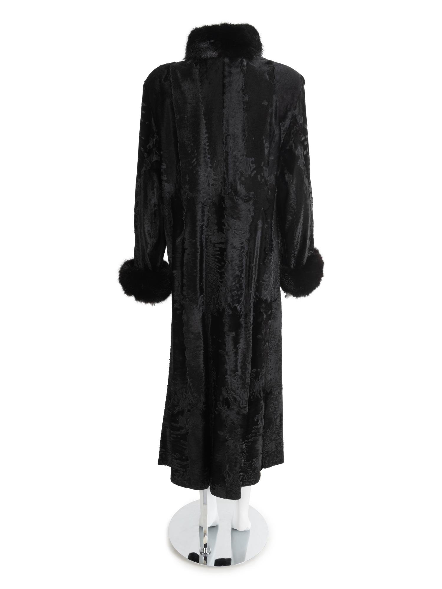 Guiliana Teso Lamb & Fox Fur Coat, 2000-10s