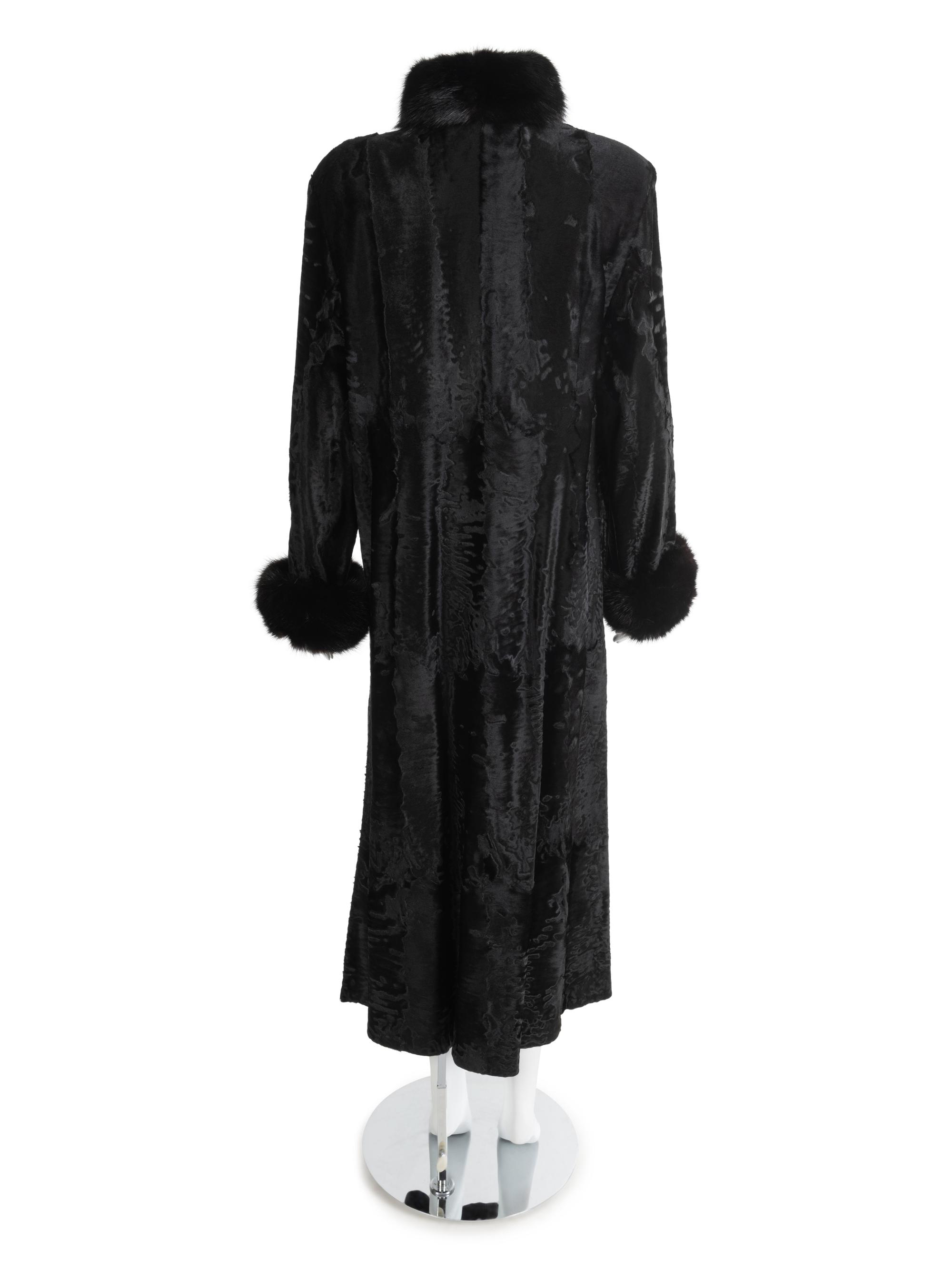 Guiliana Teso Lamb & Fox Fur Coat, 2000-10s