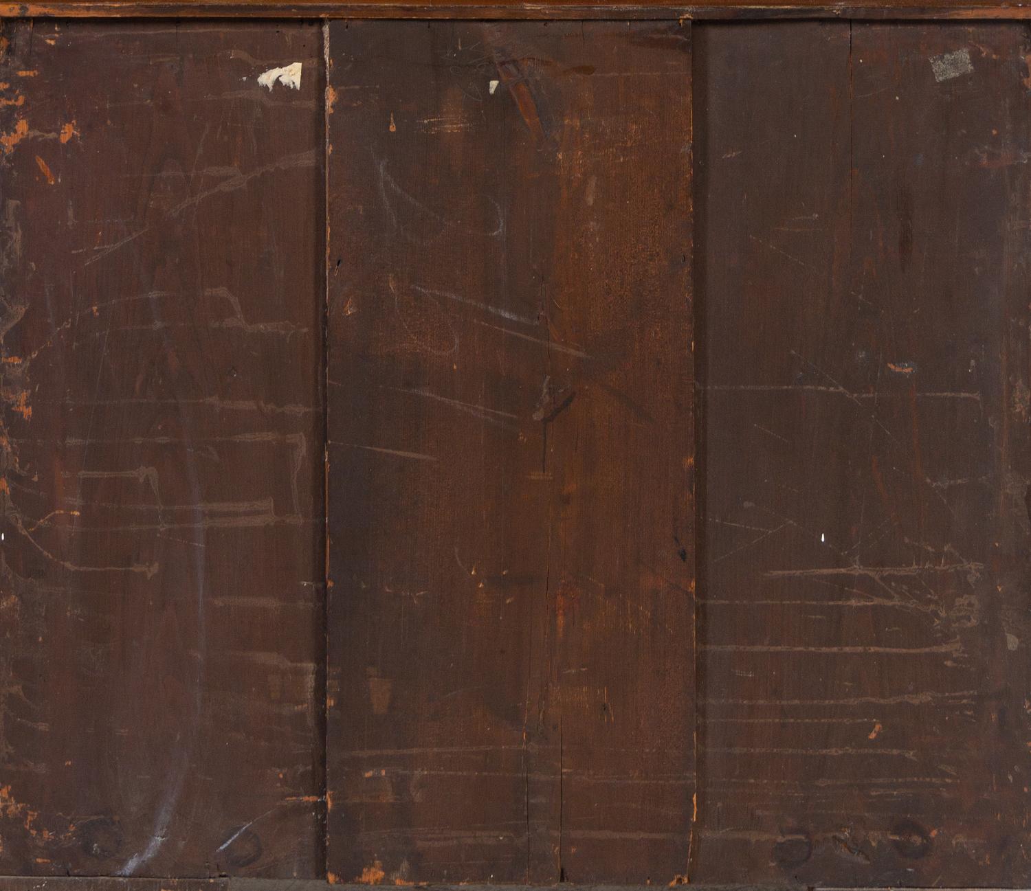 A George II Burl Walnut Chest of Drawers