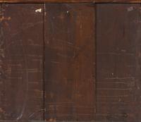 A George II Burl Walnut Chest of Drawers